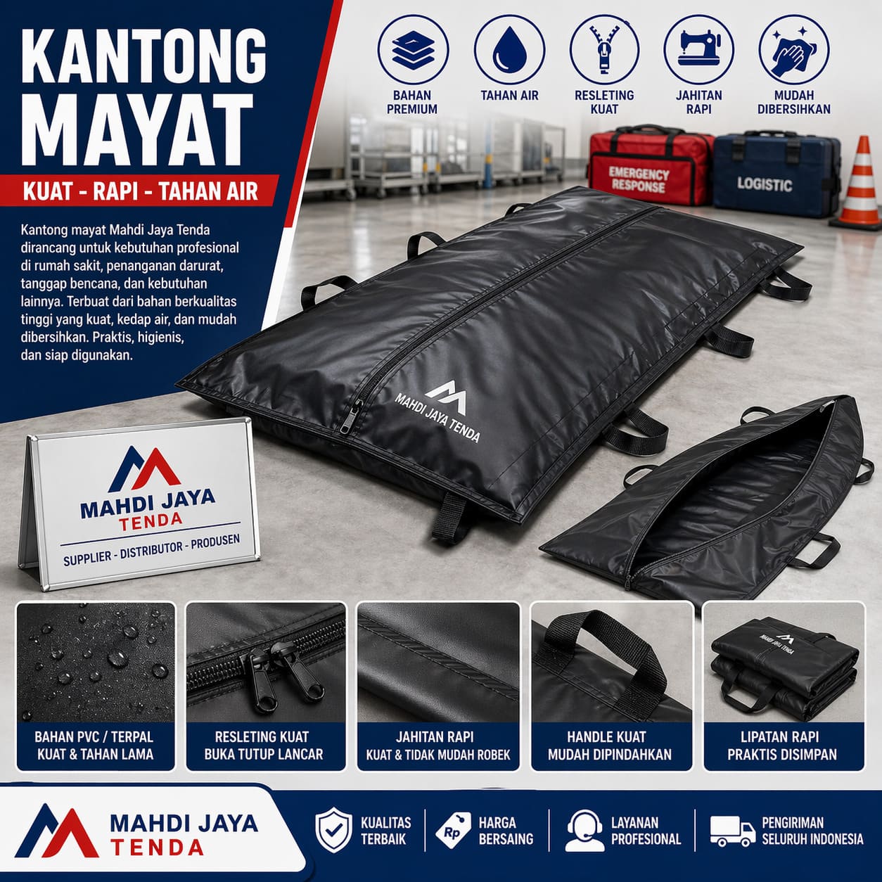 Distributor Supplier Produsen Kantong Mayat