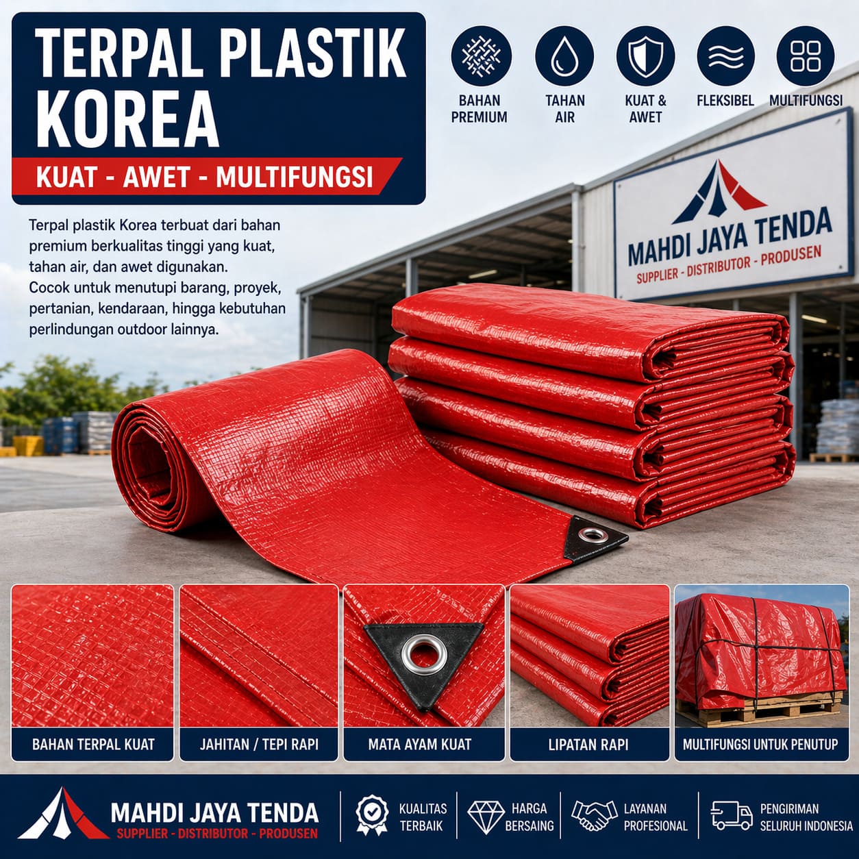 Distributor & Supplier Terpal Plastik Korea